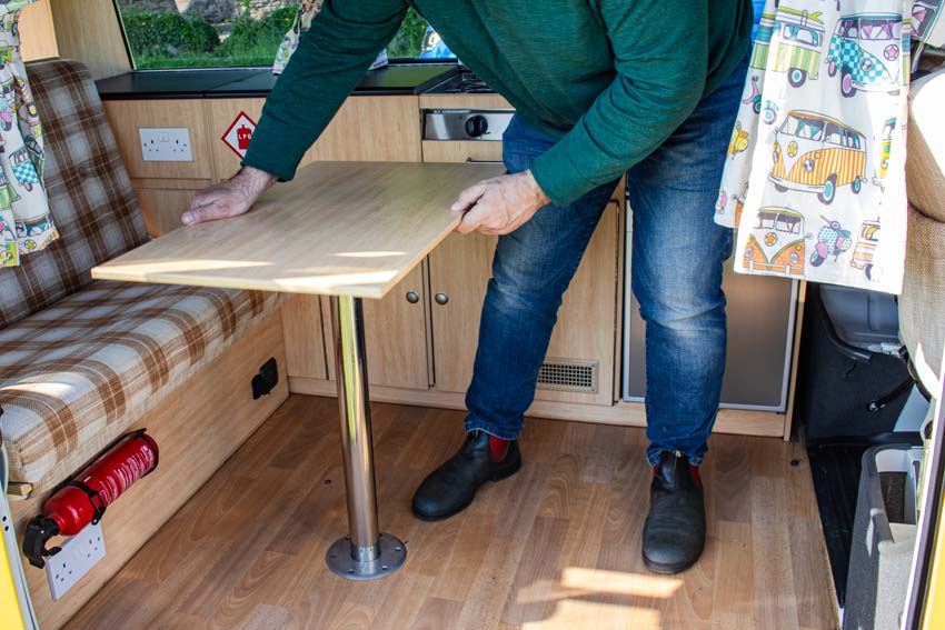 2 berth or 4 berth Campervan - layout, storage and other elements to consider